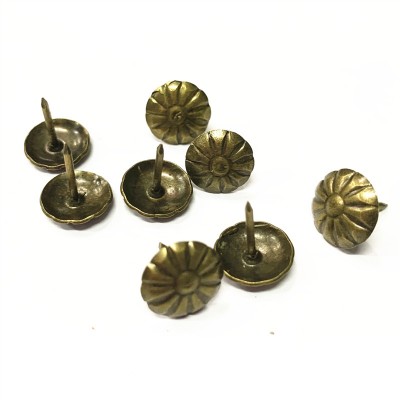 Flower Design Decorative Metal Nail For Furniture